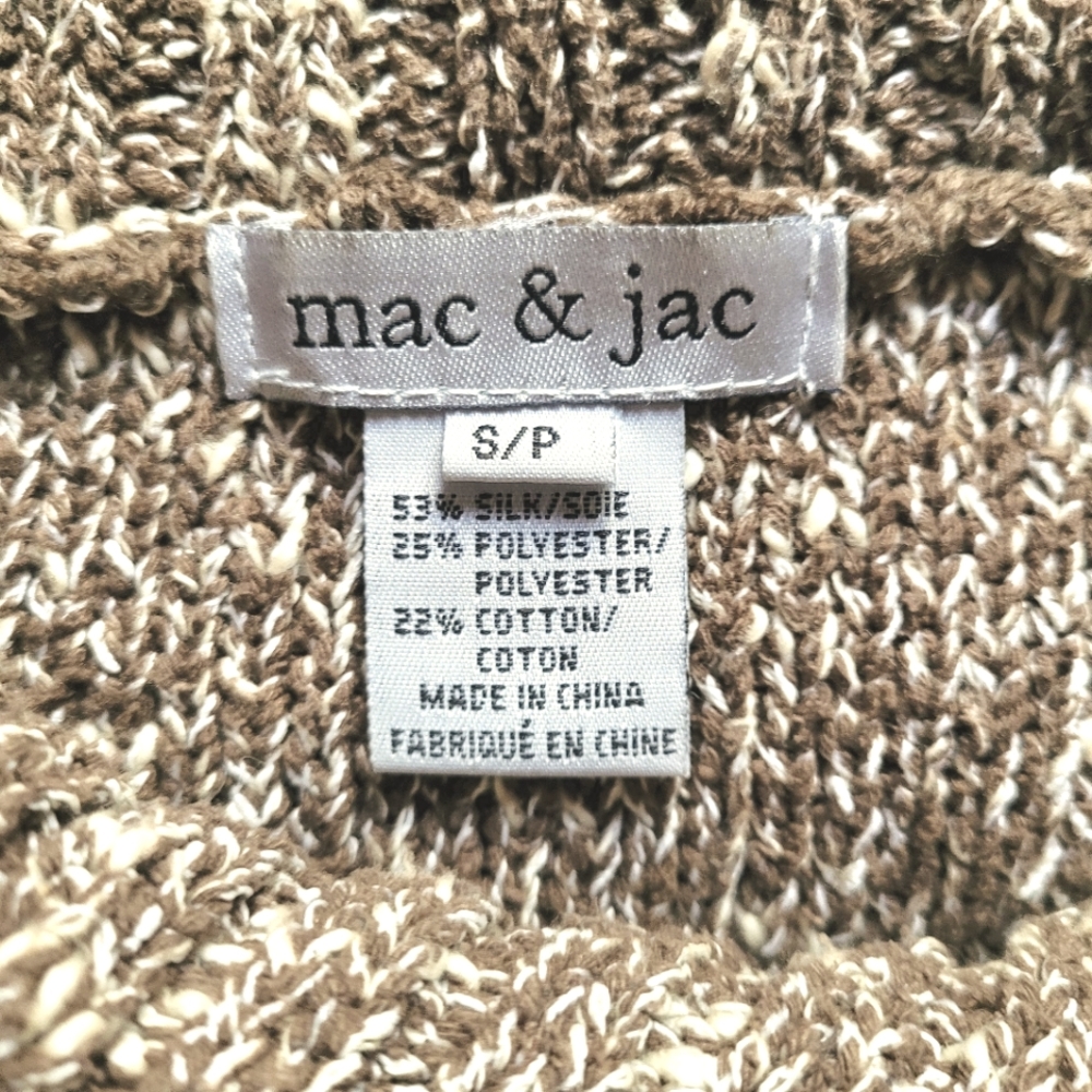 Mac & Jac Fringe Collar L/S Sweater - Picture 9 of 9